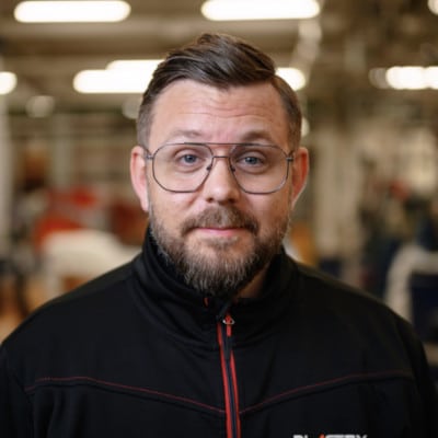 Kim Tegelind på Plastex